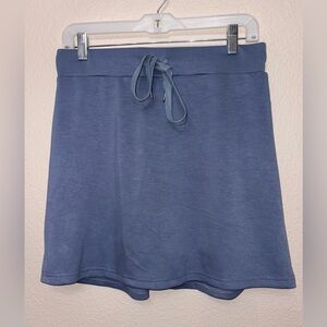 Grecelle Blue Athletic Skort Skirt w/ Built-In Shorts Women’s Large